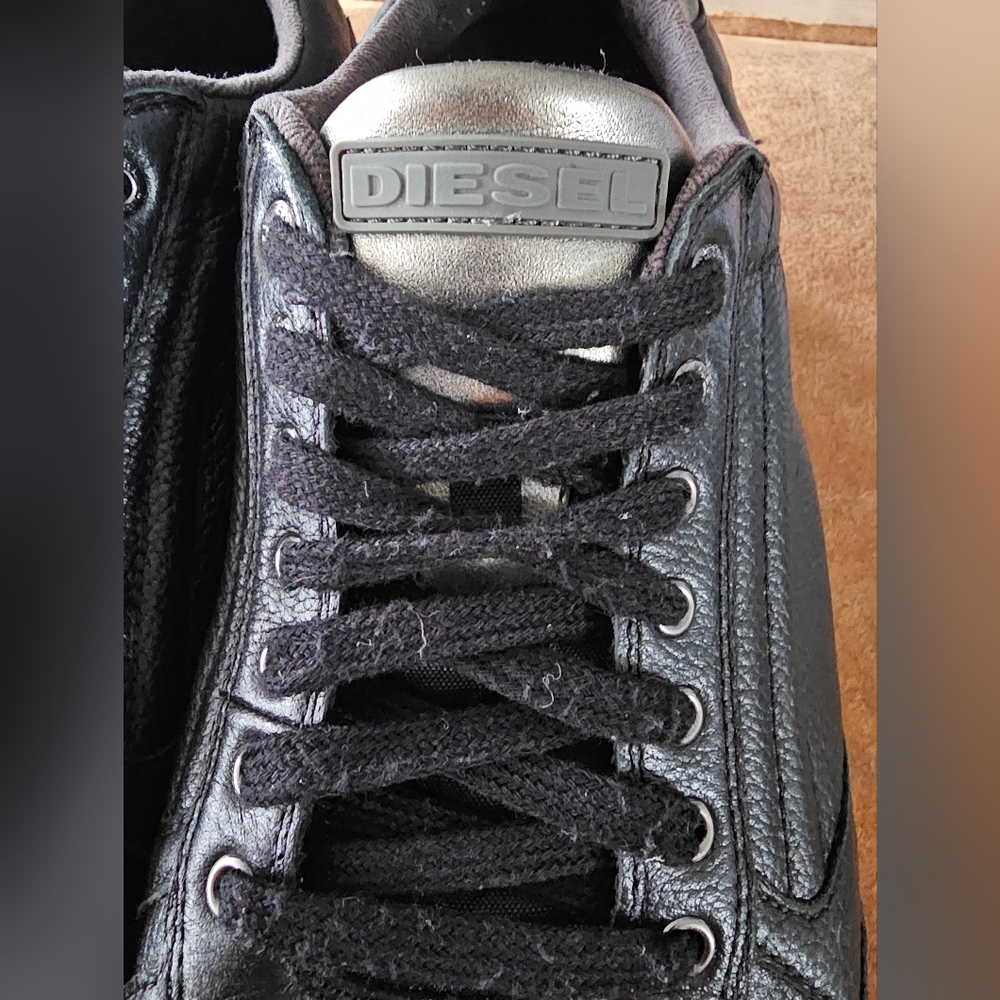 Diesel take men's casual leather sneaker - Picture 3 of 8